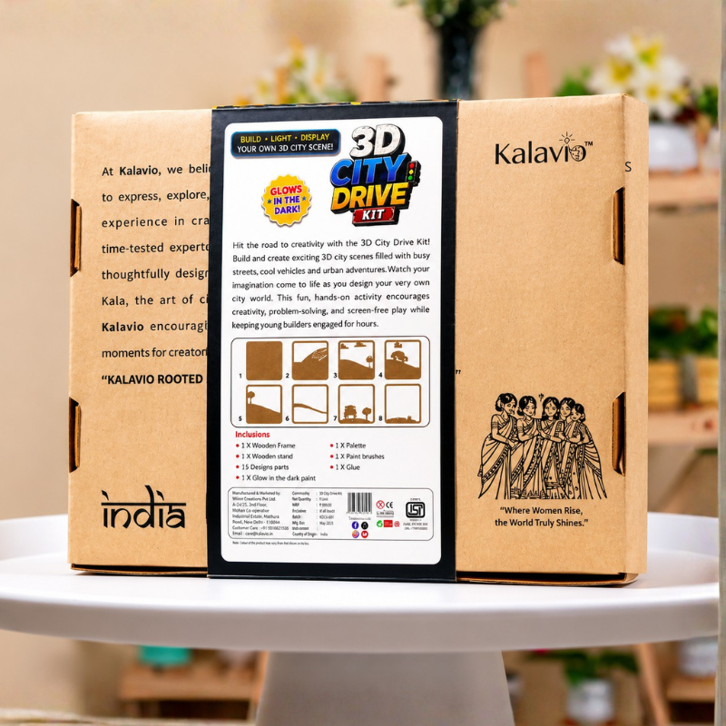 3D City Explorer DIY Painting Kit