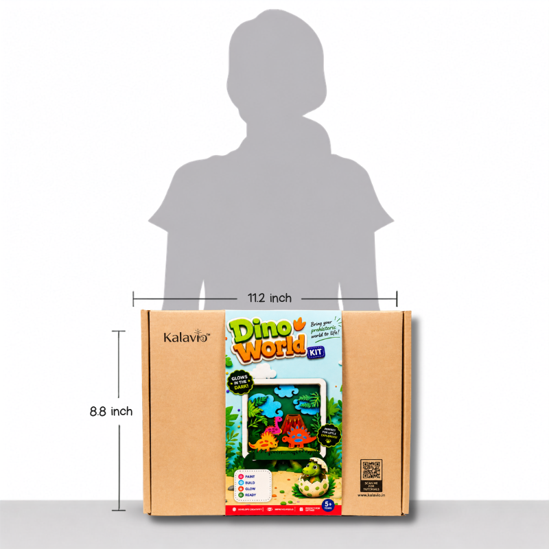 3D Dino World DIY Painting Kit