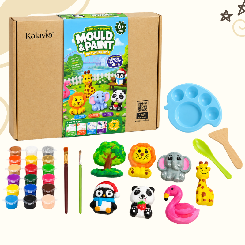 Mould and Paint DIY Kit ( Animal Kingdom )