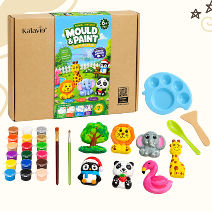 Mould and Paint DIY Kit ( Animal Kingdom )