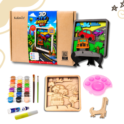 3D City Explorer DIY Painting Kit