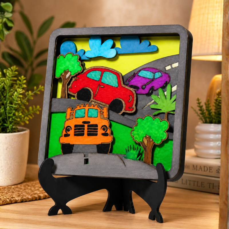3D City Explorer DIY Painting Kit