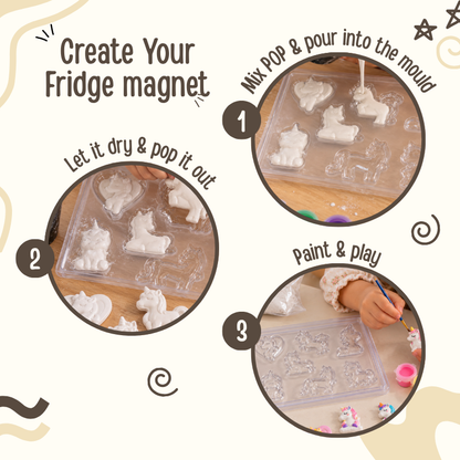 Mould and Paint DIY Kit ( Unicorn )