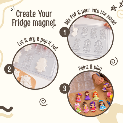 Mould and Paint DIY Kit ( Doll World )