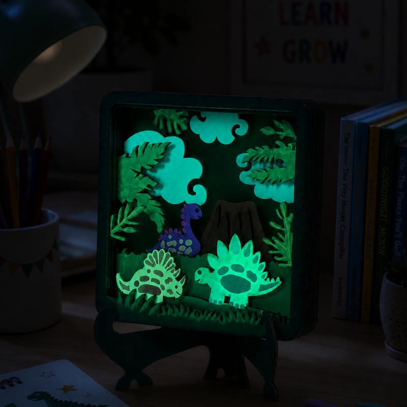 3D Dino World DIY Painting Kit