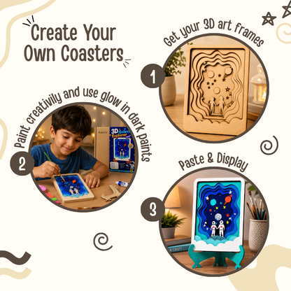 3D Galaxy Explorer DIY Painting Kit
