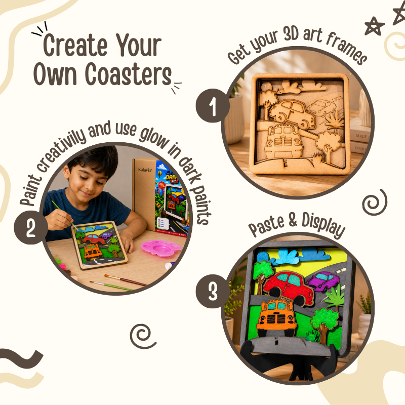 3D City Explorer DIY Painting Kit