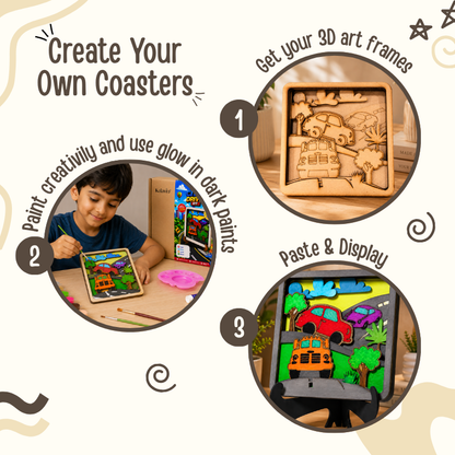 3D City Explorer DIY Painting Kit