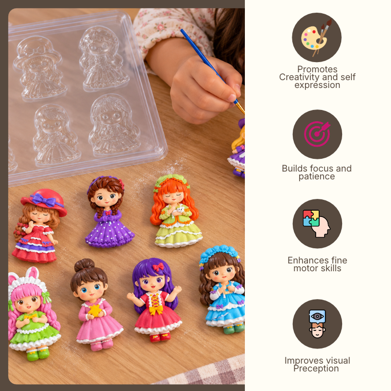Mould and Paint DIY Kit ( Doll World )