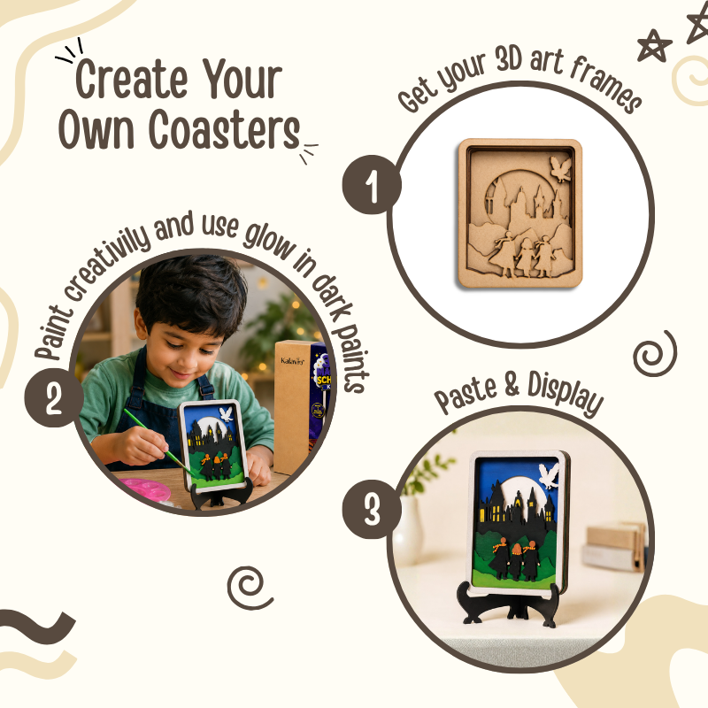 3D Magic School DIY Painting Kit