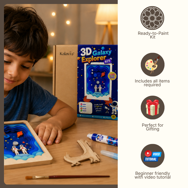 3D Galaxy Explorer DIY Painting Kit