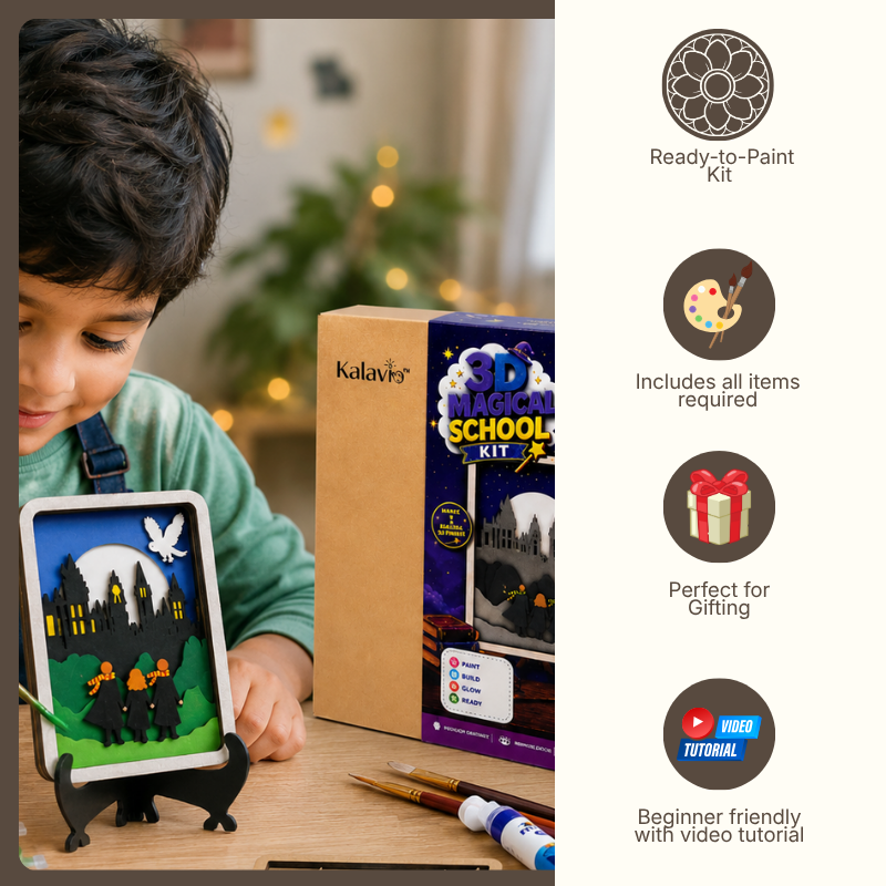 3D Magic School DIY Painting Kit