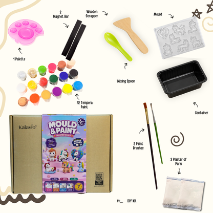 Mould and Paint DIY Kit ( Unicorn )