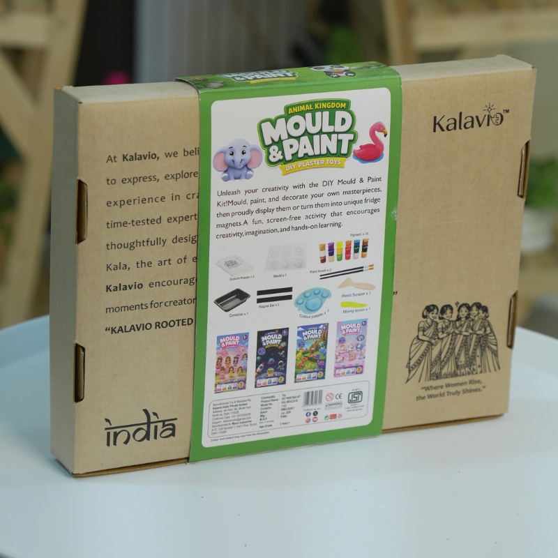Mould and Paint DIY Kit ( Animal Kingdom )