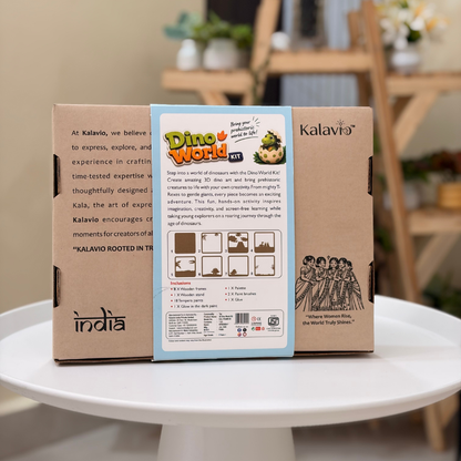 Mould and Paint DIY Kit ( Dinosaur )