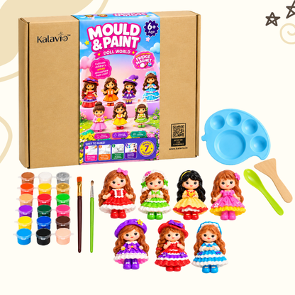 Mould and Paint DIY Kit ( Doll World )