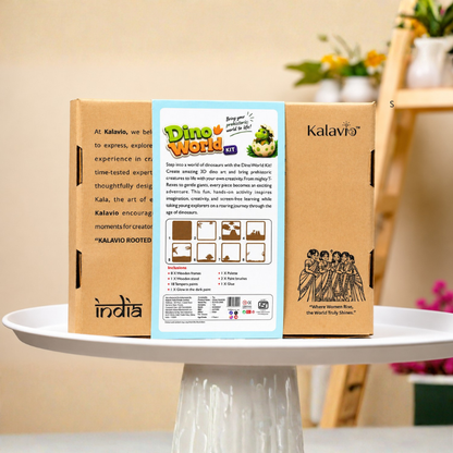 3D Dino World DIY Painting Kit