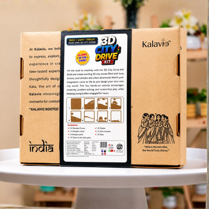 3D City Explorer DIY Painting Kit