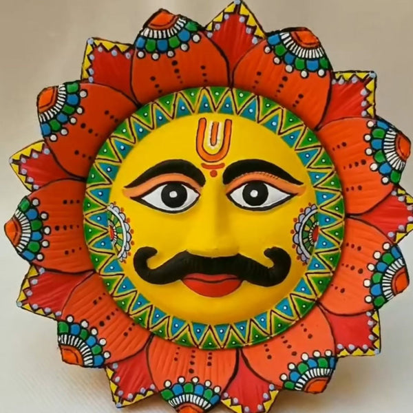 Madhubani art kit inspired by traditional Bihar folk art painted with fingers and natural dyes